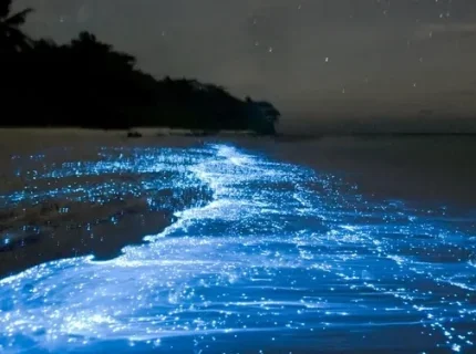 glowing