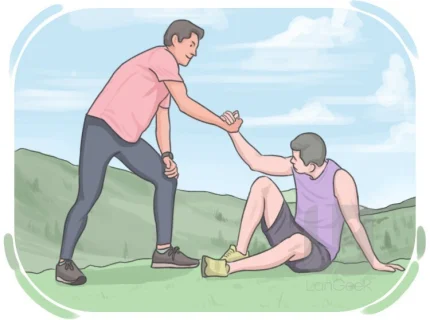 helping