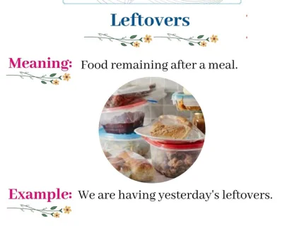 leftover