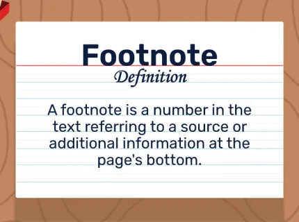 footnote