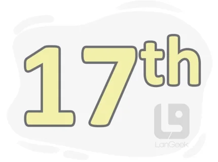 seventeenth